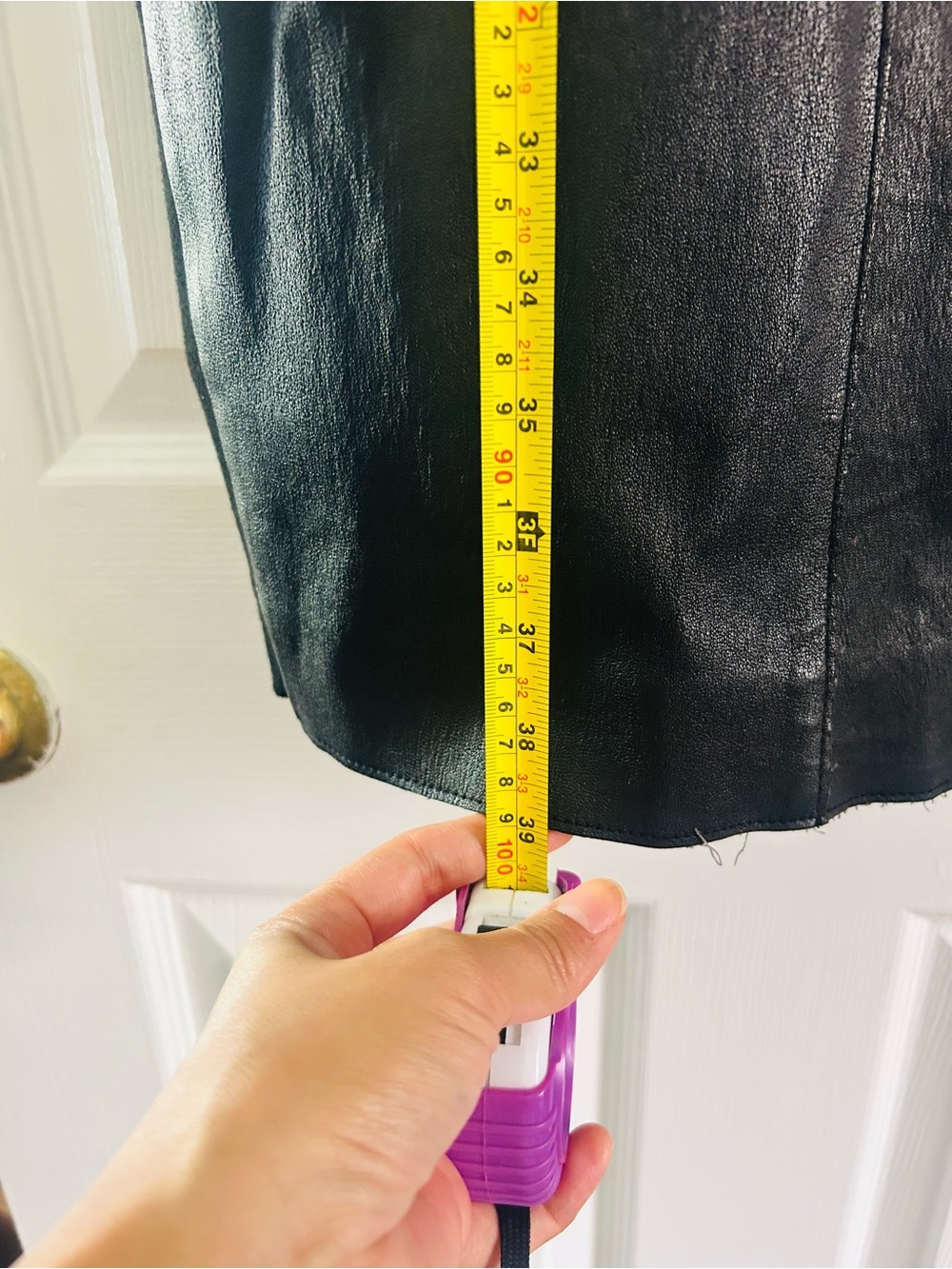 Vince Genuine Leather Sheath Dress - Picture 11 of 11